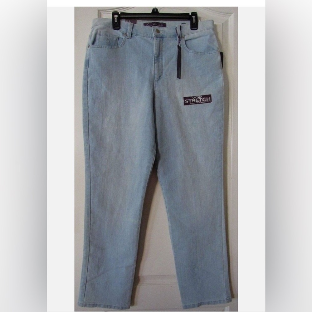 💜Gloria Vanderbilt Amanda Classic Aurora Back Flap Jeans  Sz 14 NWT MSRP 40